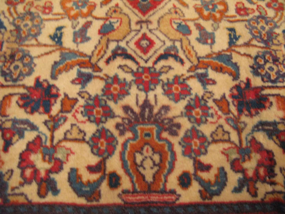 2' 2" x 2' 6" Persian Sarouk Rug image 8