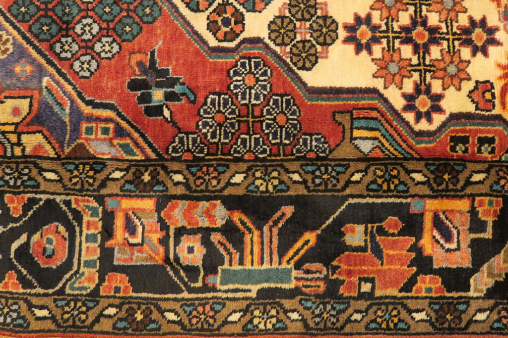 6' 6" x 4' 4" Persian Hamadan Rug image 7