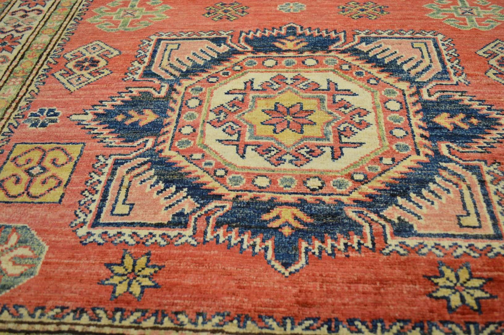 4' 0" x 6' 1" Pakistan Kazak Rug image 7
