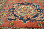 4' 0" x 6' 1" Pakistan Kazak Rug image 7