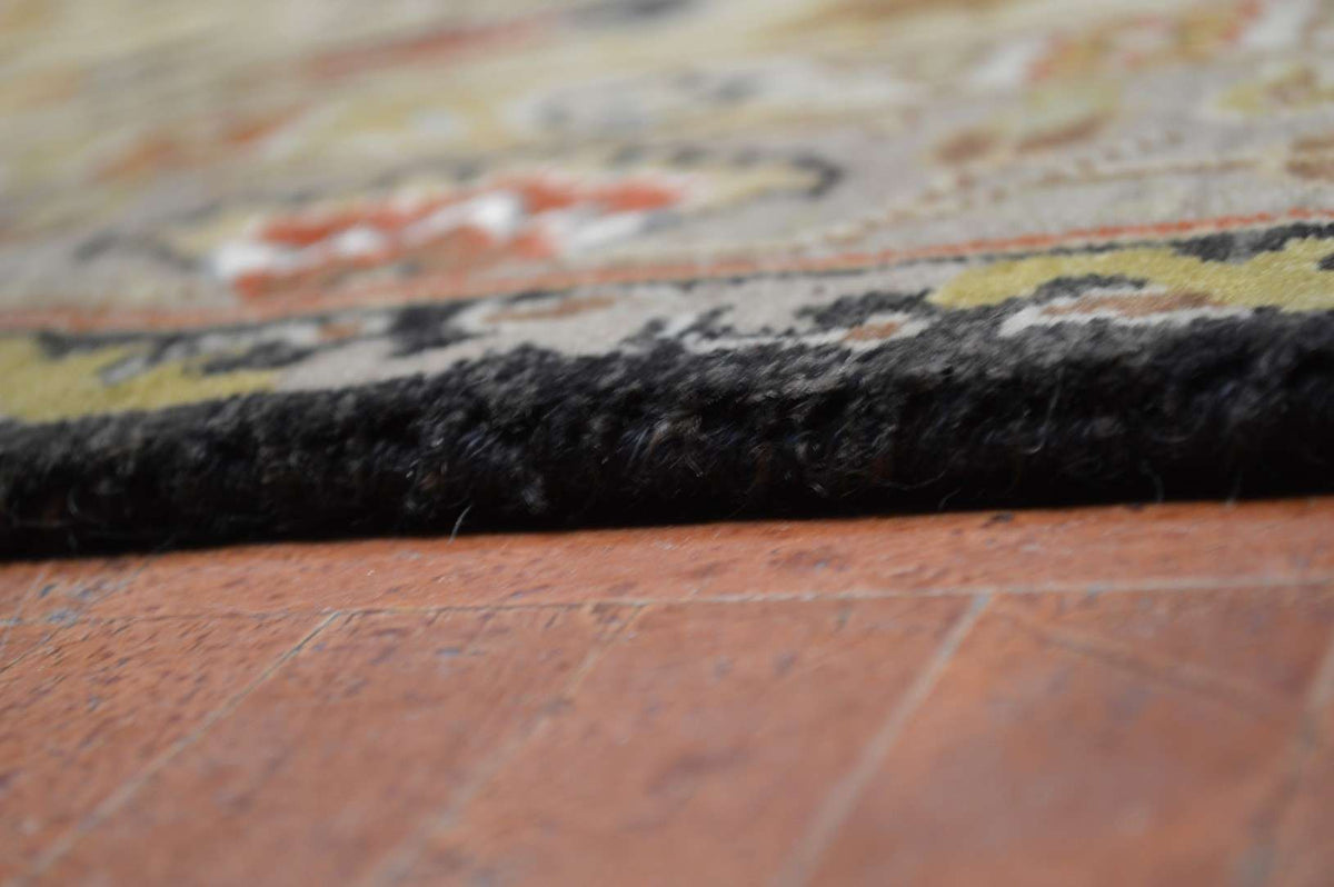 7' 9" x 9' 9" India Agra Rug image 10
