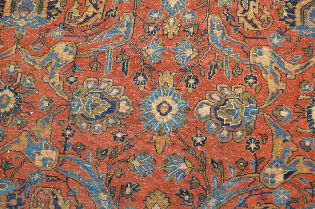 10' 5" x 17' 0" Persian Sarouk Rug image 4