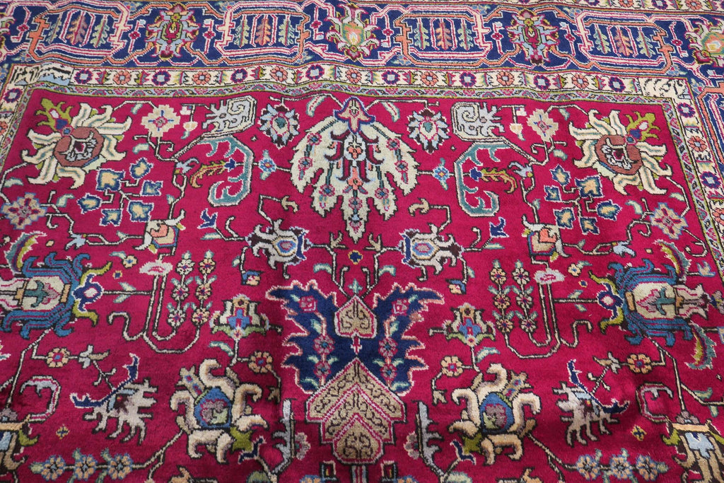 6' 5" x 10' 0" Persian Tabriz Rug image 7