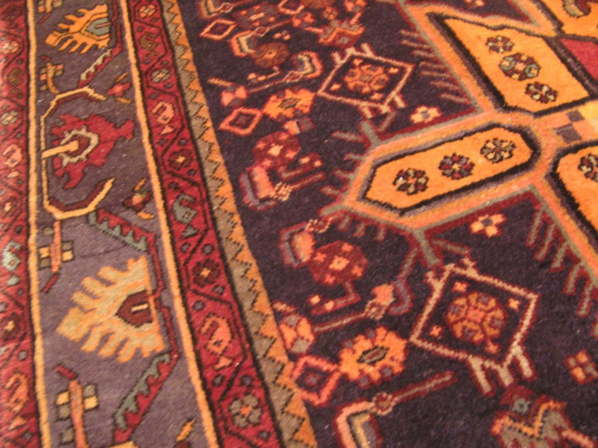 4' 6" x 10' 8" Persian Bijar Runner image 3