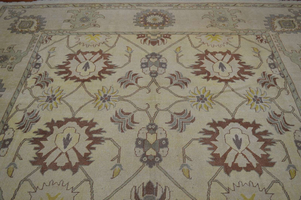 10' 7" x 13' 2" Turkish Oushak Rug image 8