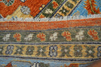6' 8" x 10' 6" Pakistan Kazak Rug image 10