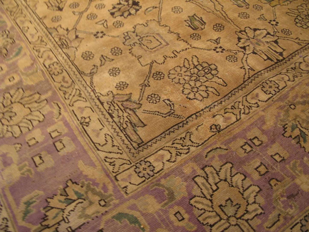 10' 0" x 11' 5" Persian Tabriz Rug image 7
