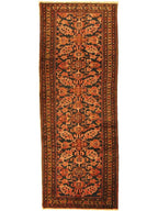 3' 7" x 9' 7" Persian Bakhtiari Runner image 0