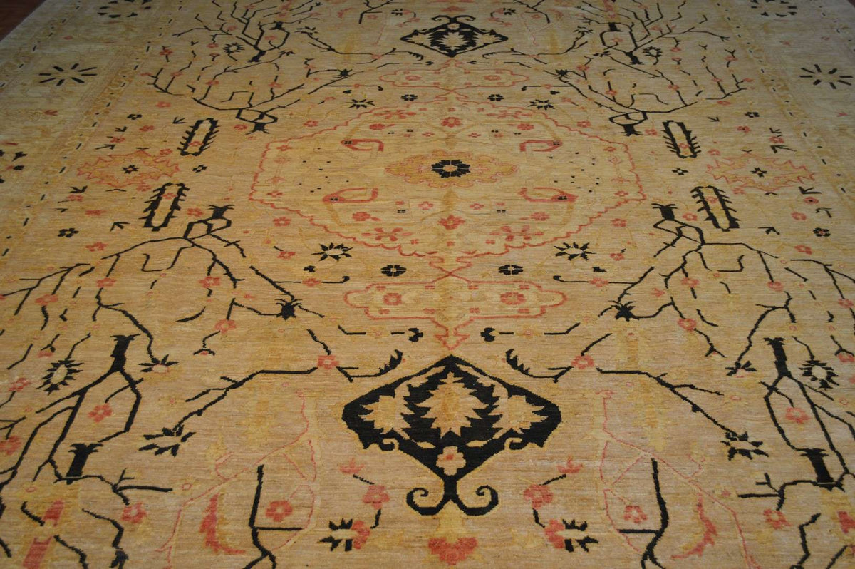 11' 8" x 16' 8" Pakistan Ziegler Rug image 8