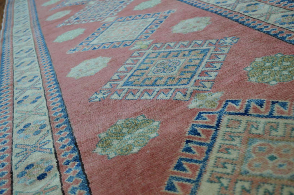 2' 7" x 11' 9" Pakistan Kazak Runner image 4