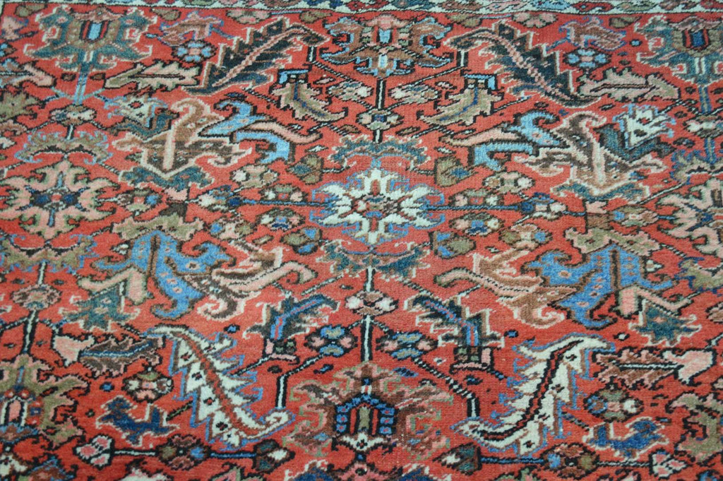 7' 8" x 10' 8" Persian Heriz Rug image 6