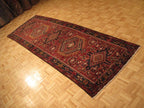 3' 7" x 11' 0" Persian Heriz Runner image 11