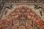 8' 0" x 9' 8" Pakistan Serapi Rug image 6