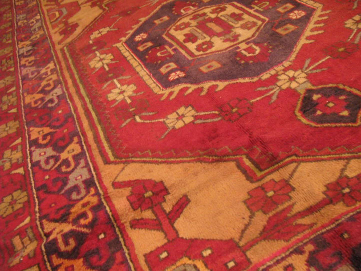 4' 8" x 10' 4" Vintage Mehraban Runner image 9