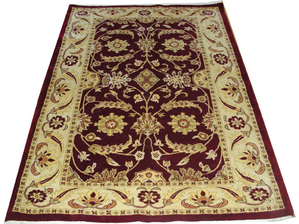 4' 1" x 7' 4" Vintage Sultanabad Rug image 1