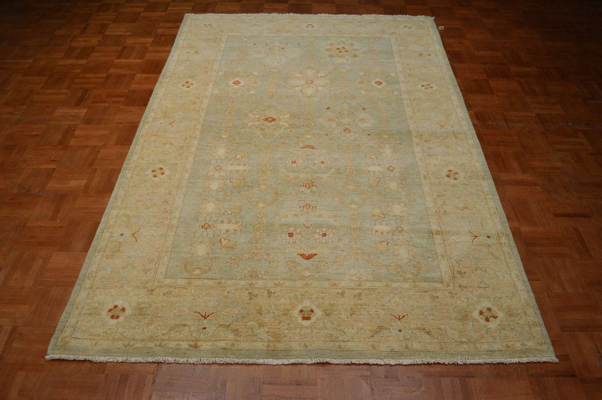 5' 0" x 7' 8" Pakistan Peshawar Rug image 8