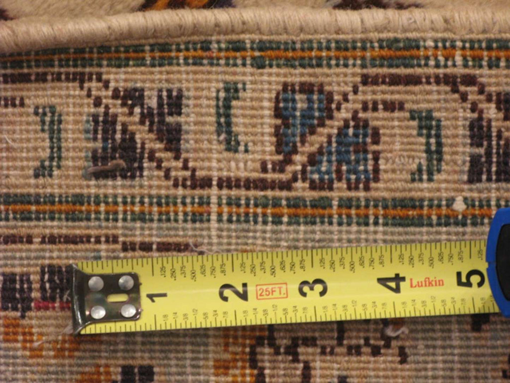 11' 4" x 13' 1" Persian Mashhad Rug image 12