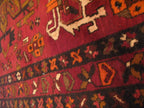 4' 6" x 14' 4" Persian Heriz Runner image 5