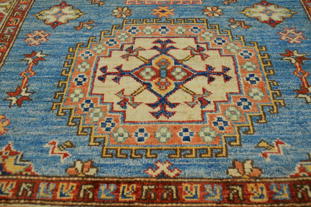 3' 5" x 5' 2" Pakistan Kazak Rug image 8