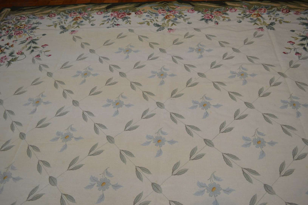 11' 7" x 16' 5" French Needlepoint Rug image 9