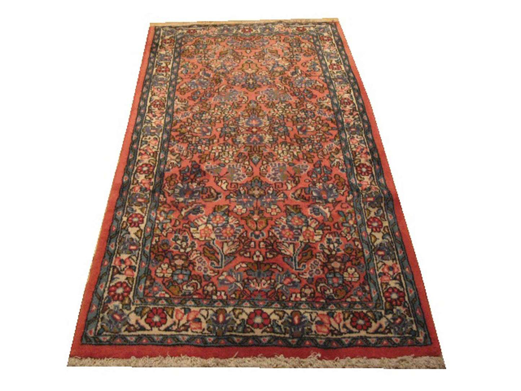 2' 2" x 4' 4" Vintage Sarouk Rug image 0
