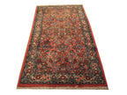 2' 2" x 4' 4" Vintage Sarouk Rug image 0