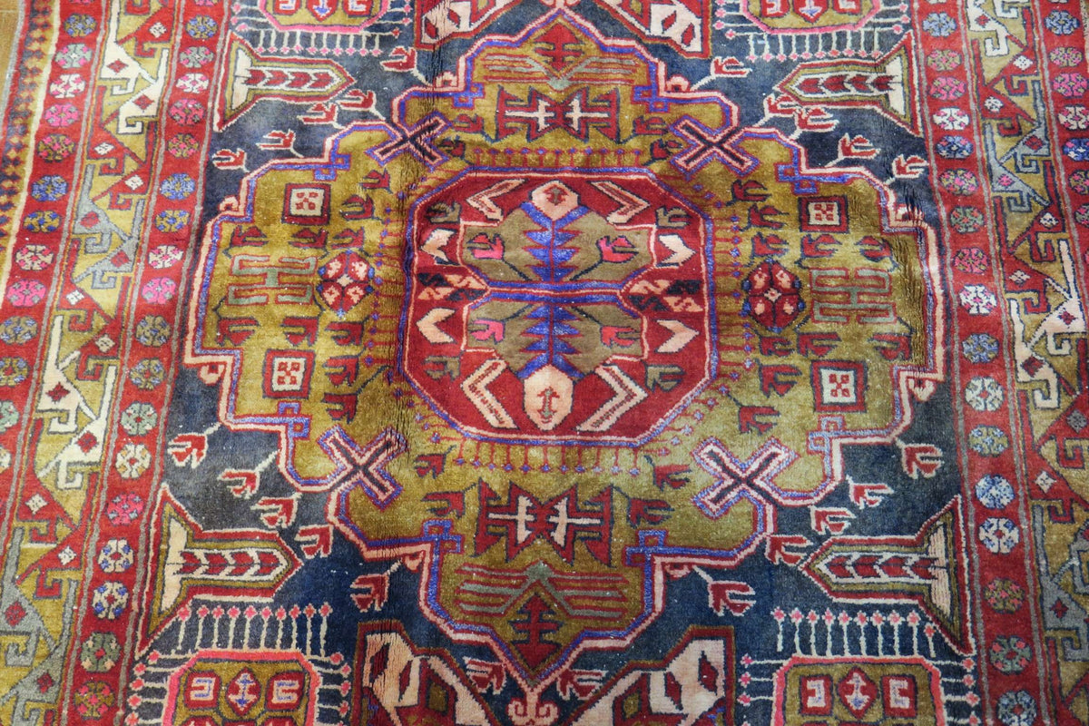 4'3'' x 11'2'' Persian Ardabil Runner image 5