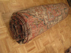 8' 1" x 11' 0" Persian Heriz Rug image 11