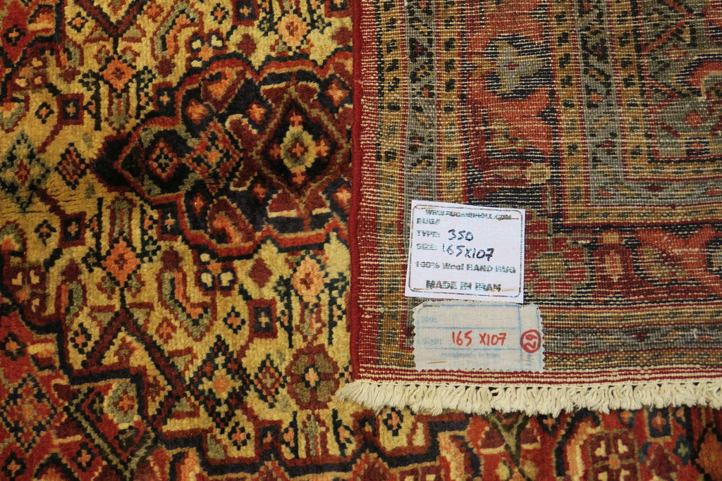3' 5" x 5' 4" Persian Hamadan Rug image 6