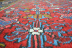8' 0" x 10' 8" Persian Heriz Rug image 2