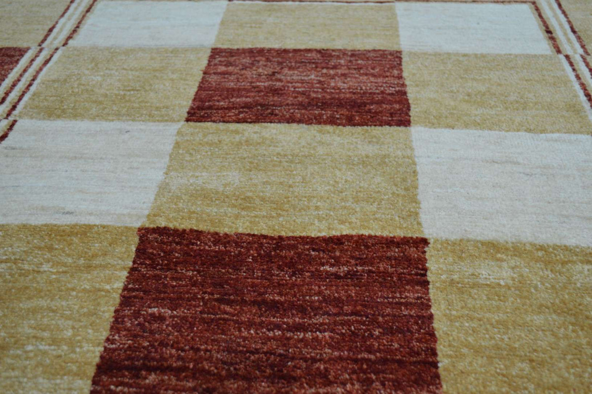 4' 1" x 4' 2" India Gabbeh Rug image 5