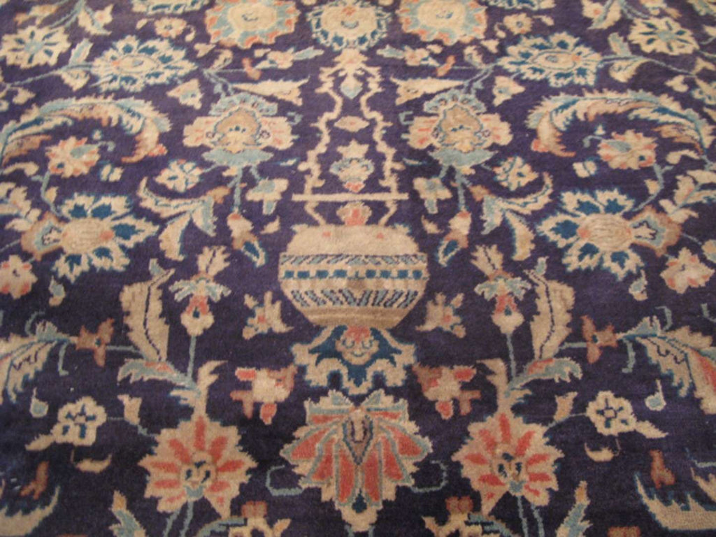 8' 5" x 11' 6" Persian Kashmar Rug image 2