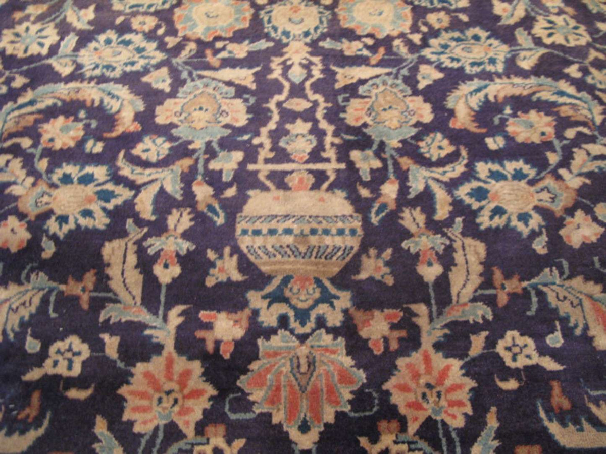 8' 5" x 11' 6" Persian Kashmar Rug image 2