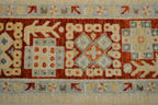 8' 1" x 9' 9" Pakistan Chobi Rug image 4