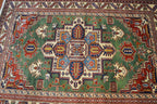 4' 3" x 5' 5" Pakistan Shirvan Rug image 4
