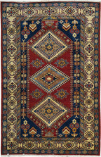 4' 2" x 6' 4" Pakistan Shirvan Rug image 0