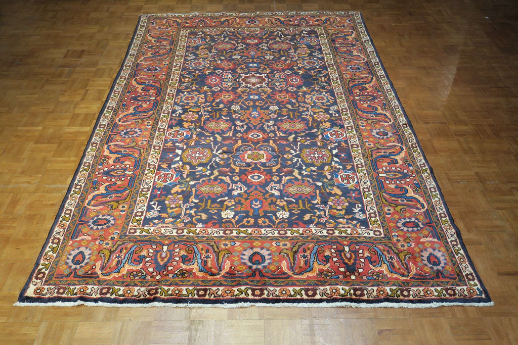 6' 6" x 10' 1" Persian Hamadan Rug image 5