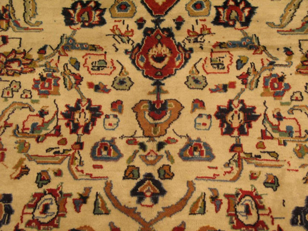 6' 8" x 9' 3" Persian Nanaj Rug image 5