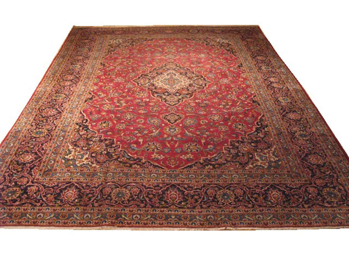 10' 0" x 16' 7" Persian Kashan Rug image 0