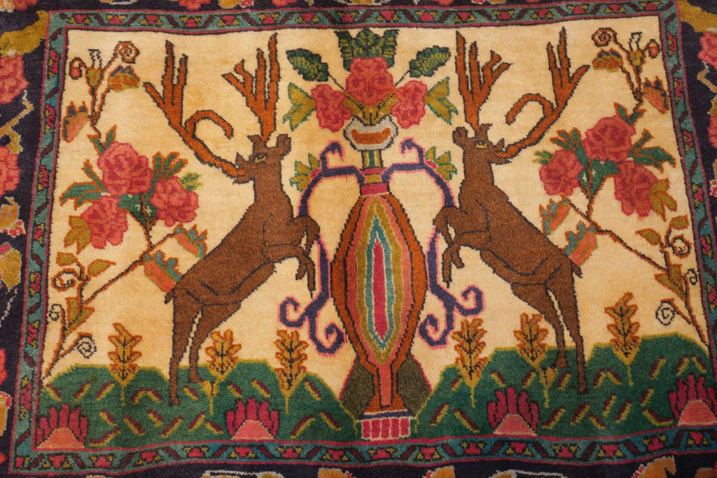 2' 6" x 2' 2" Persian Bijar Rug image 8