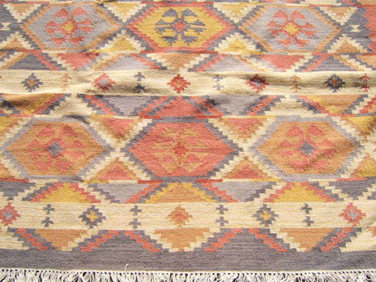 6' 0" x 14' 4" India Kilim Rug image 9