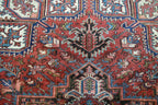 7' 8" x 10' 6" Persian Heriz Rug image 8