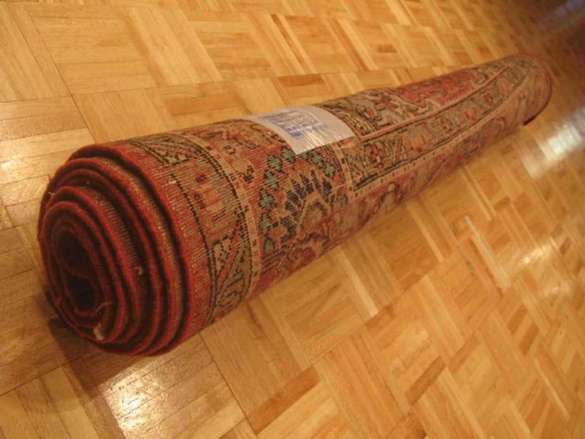 5' 9" x 11' 6" Persian Hosseinabad Runner image 7