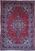 7' 8" x 11' 0" Persian Mashhad Rug image 0