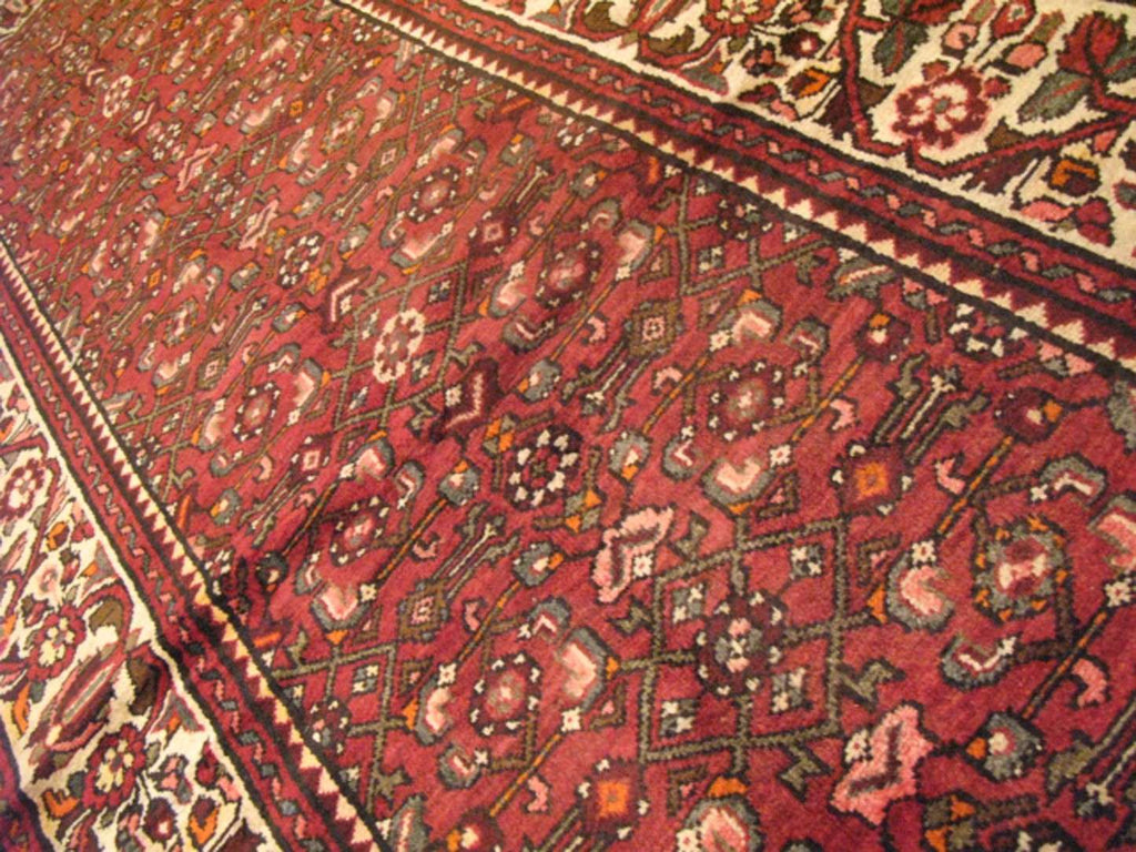 3' 4" x 9' 8" Persian Hosseinabad Runner image 5