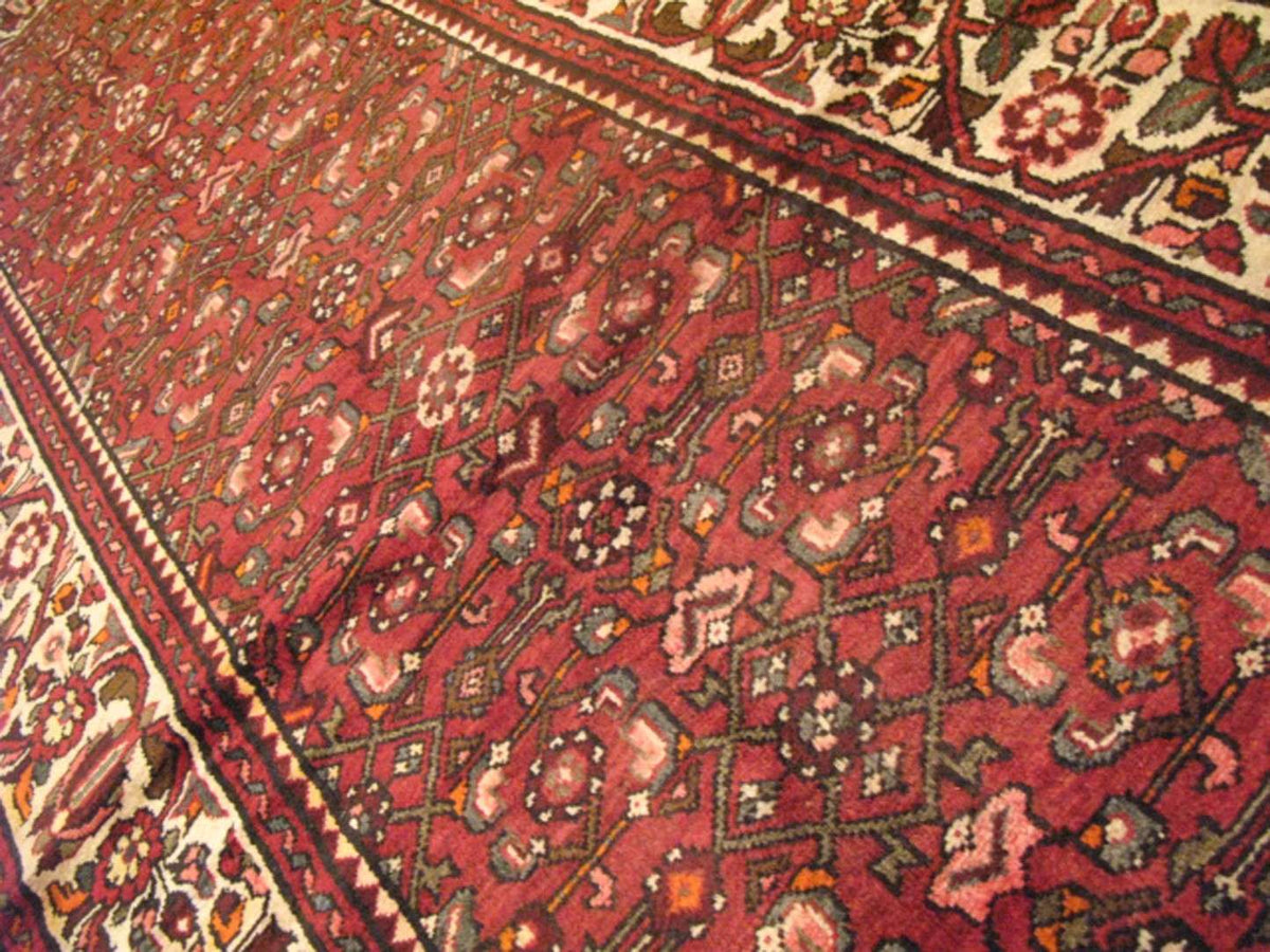 3' 4" x 9' 8" Persian Hosseinabad Runner image 5
