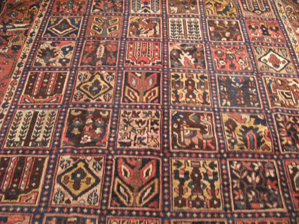 9' 2" x 11' 1" Persian Bakhtiari Rug image 11