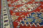 2' 8" x 8' 4" Pakistan Kazak Runner image 9