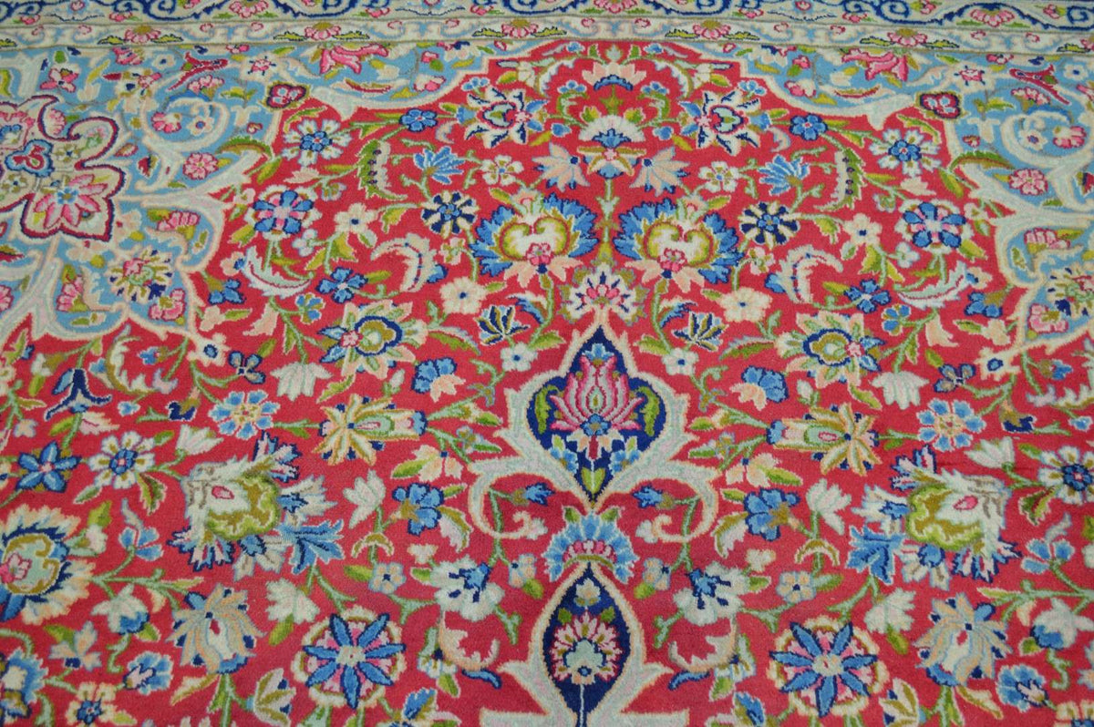 10' 3" x 13' 3" Persian Kerman Rug image 9