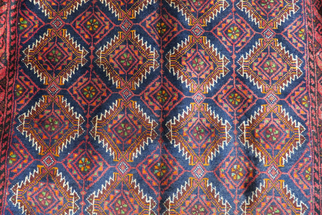 3' 4" x 6' 6" Persian Baluch Rug image 2